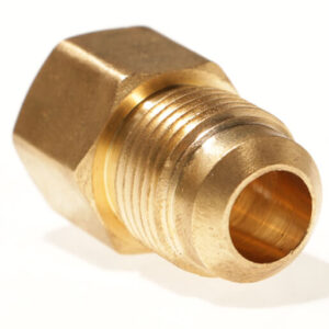 3/8" F X 1/4" M Brass Fitting inc 3/8" Gasket