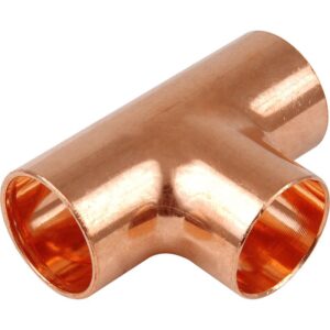 Copper Solder to Solder Equal Tee