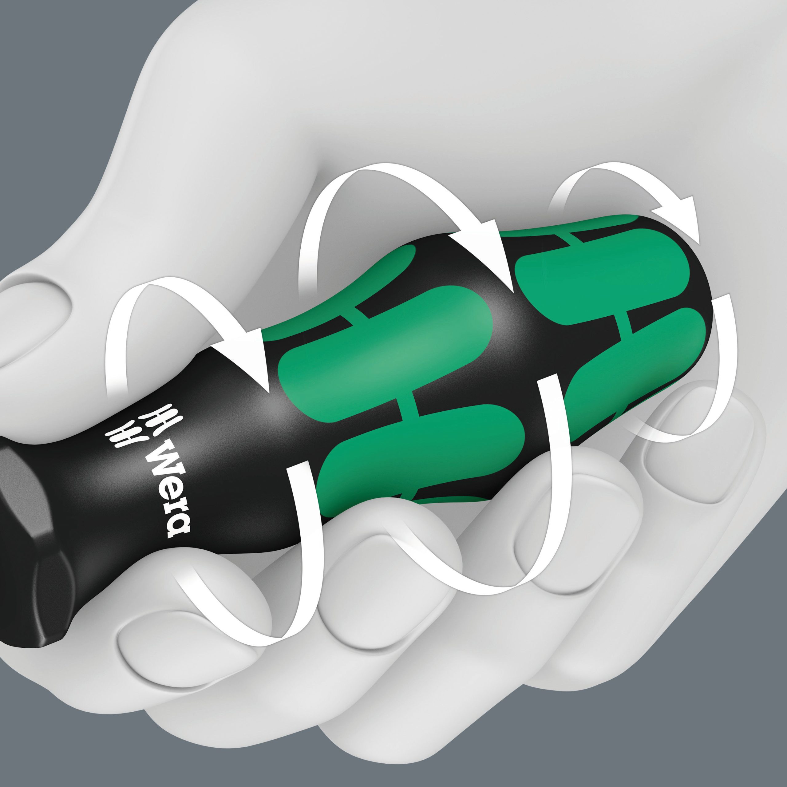 Wera 335/350/355/4 Screwdriver Set Kraftform Plus 200mm Long Blades, 4 pieces - Image 5