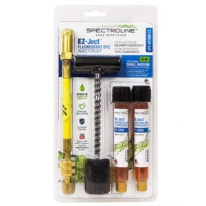 Spectroline EZ-Ject Flourescent Dye Injection Kit & Cartridges - Jav1154