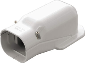 Inaba Denko 100mm White Trunking Wall Cover