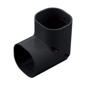 Inaba Denko 140mm Black Trunking Vertical Elbow 90°