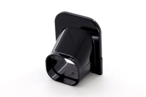 Inaba Denko 75mm Black Ceiling Inlet Cover