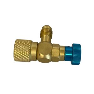 Javac 1/4" x 1/4" Safe Seal Access Valve