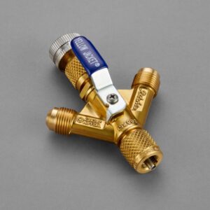 Yellow Jacket 1/4" Vacuum Y with RealTorque Core Removal Tool & 5/16" Adapter - 93904